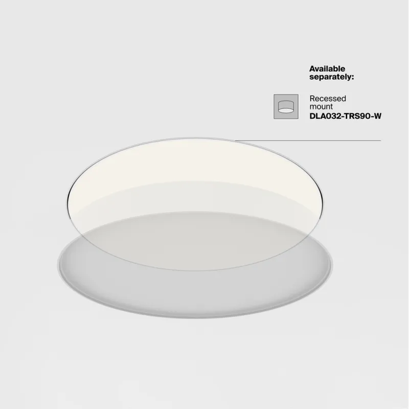 Plafoniera Zon C032CL-90W3K-RD-B Maytoni LED, Negru, Germania