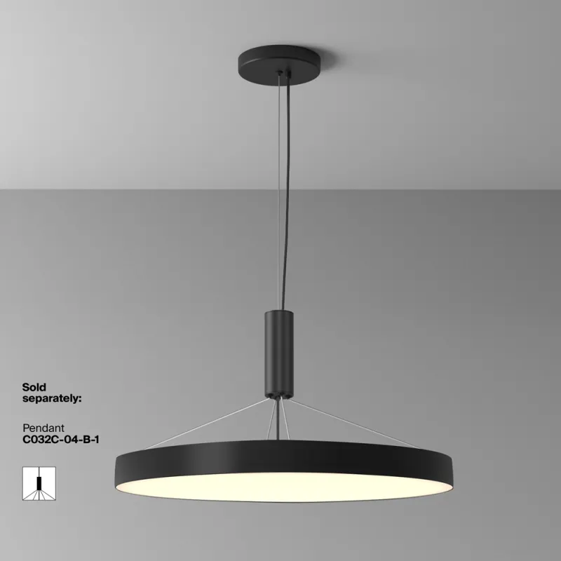 Plafoniera Zon C032CL-90W3K-RD-B Maytoni LED, Negru, Germania