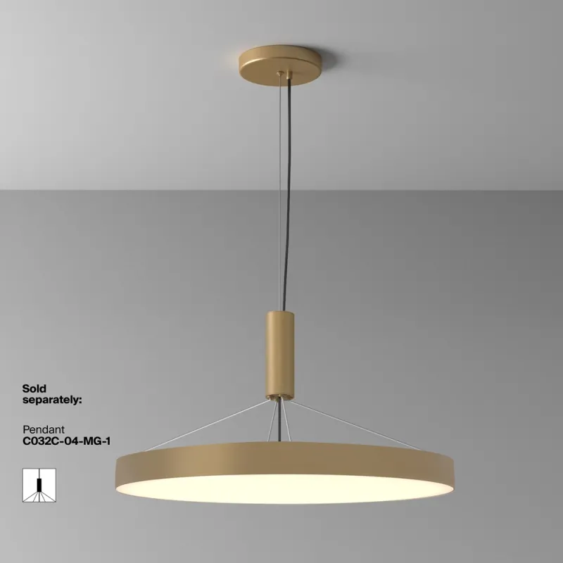 Plafoniera Zon C032CL-90W3K-RD-MG Maytoni LED, Auriu, Germania