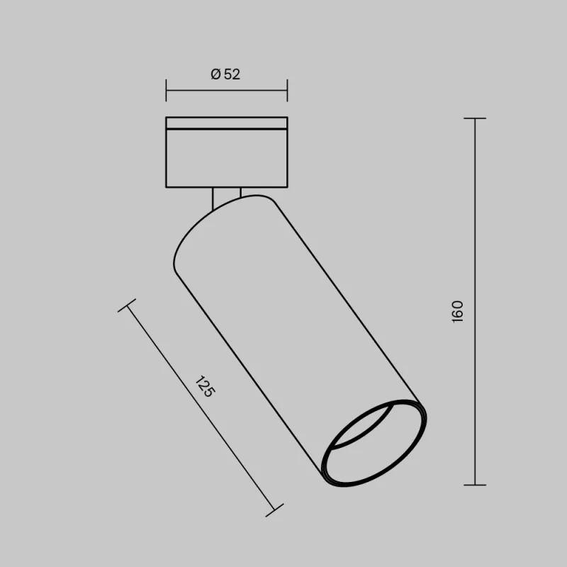 Downlight Aplicat FOCUS LED C055CL-L12W4K-W-W Maytoni LED, Alb, Germania