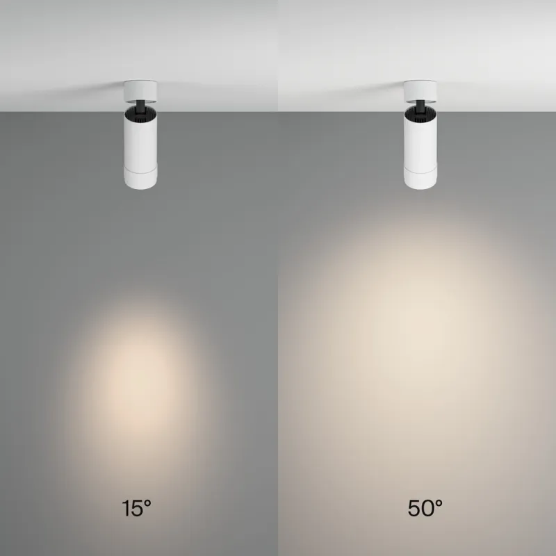 Downlight Aplicat Focus Zoom C055CL-L12W4K-Z-W Maytoni LED, Alb, Germania