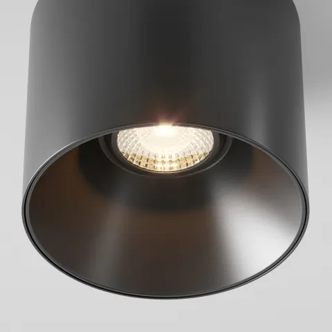 Downlight Aplicat Alfa LED C064CL-01-25W3K-D-RD-B Maytoni LED, Negru, Germania