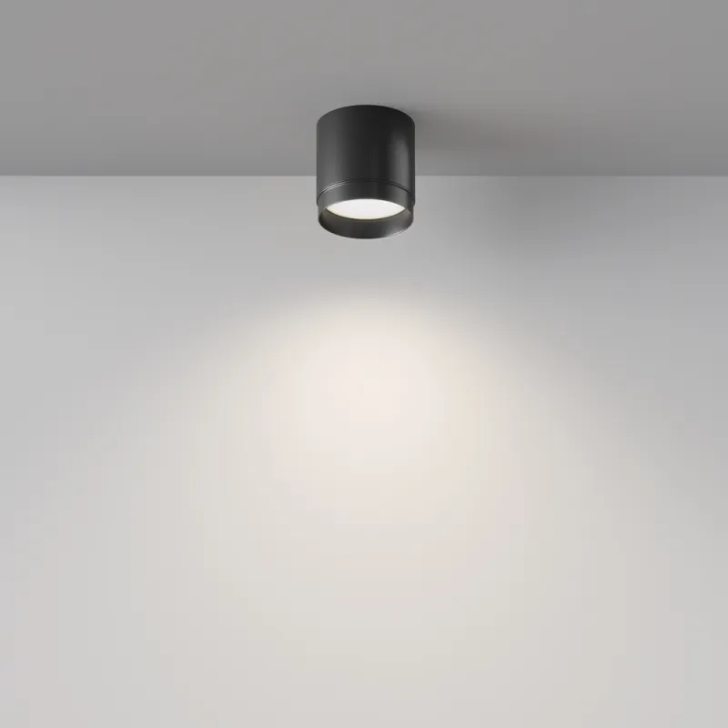 Downlight Aplicat Polar C088CL-GX53-B Maytoni GX53, Negru, Germania
