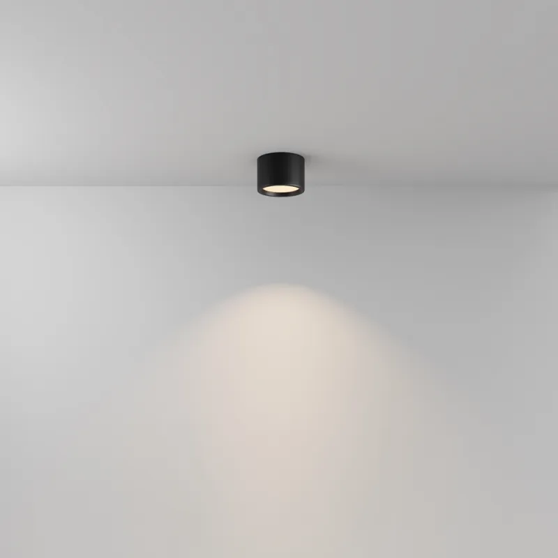 Downlight Aplicat Hydra C090CL-10W3K-B Maytoni LED, Negru, Germania