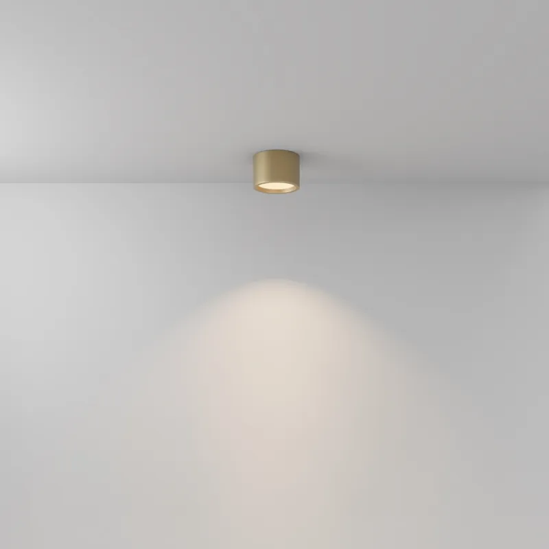 Downlight Aplicat Hydra C090CL-10W3K-MG Maytoni LED, Auriu, Germania