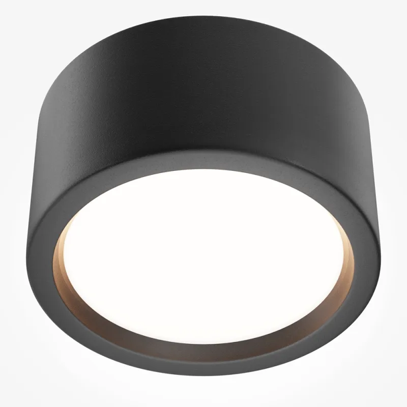 Downlight Aplicat Hydra C090CL-15W3K-B Maytoni LED, Negru, Germania