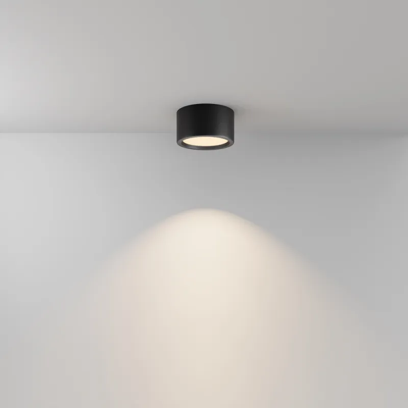 Downlight Aplicat Hydra C090CL-15W3K-B Maytoni LED, Negru, Germania