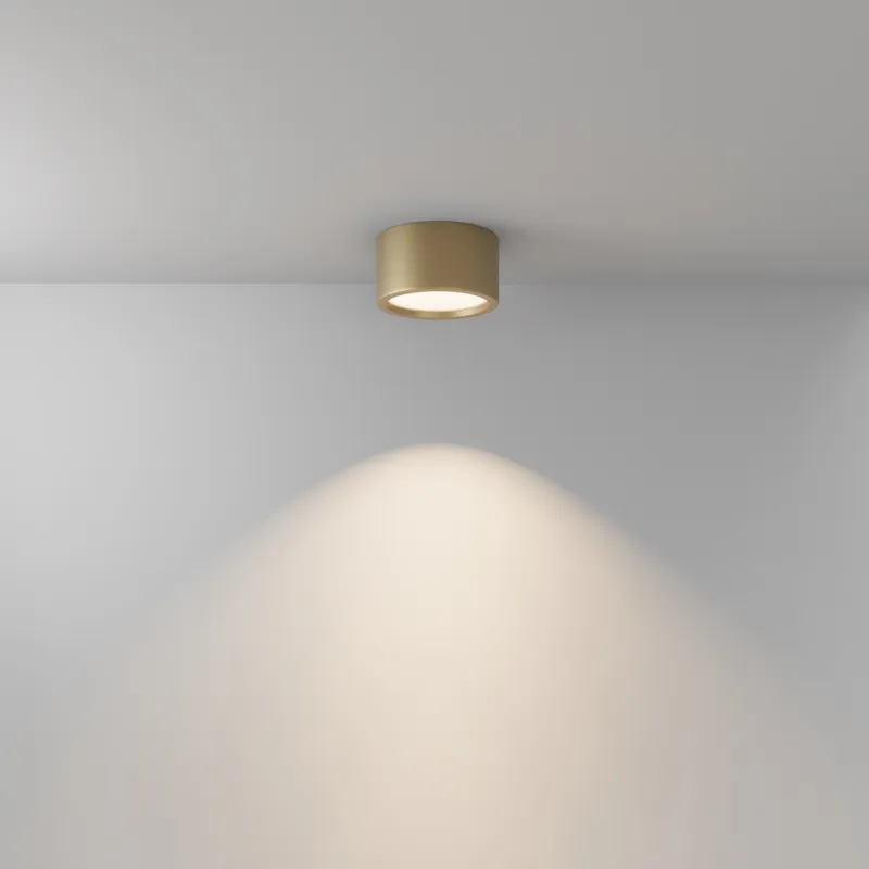 Downlight Aplicat Hydra C090CL-15W3K-MG Maytoni LED, Auriu, Germania