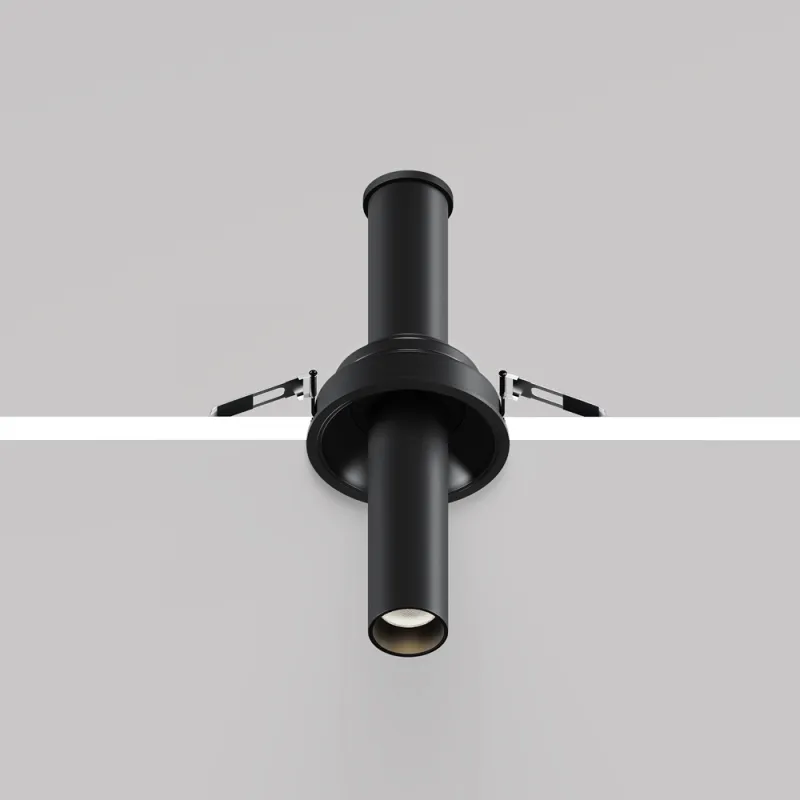 Downlight Incastrat Focus T C140RS-L200-7W3K-B Maytoni LED, Negru, Germania