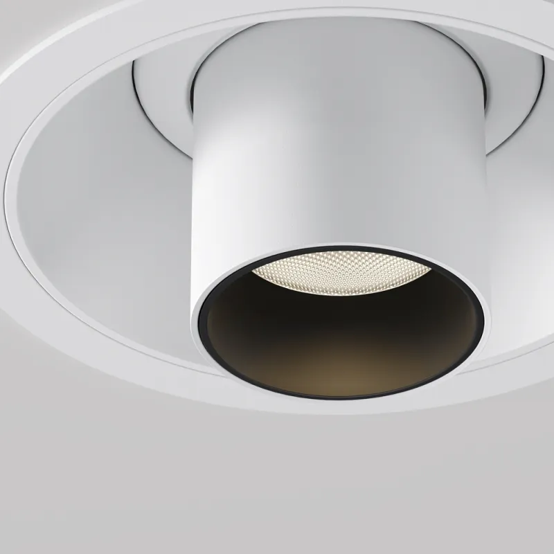 Downlight Incastrat Focus T C140RS-L200-7W3K-W Maytoni LED, Alb, Germania