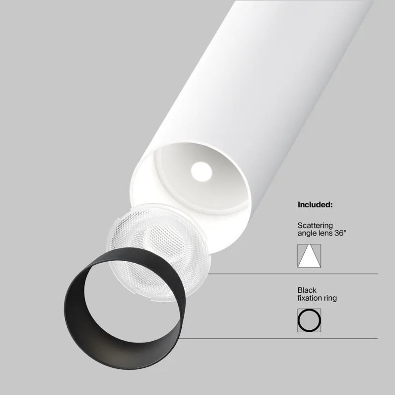 Downlight Incastrat Focus T C141RS-L125-6W3K-W Maytoni LED, Alb, Germania