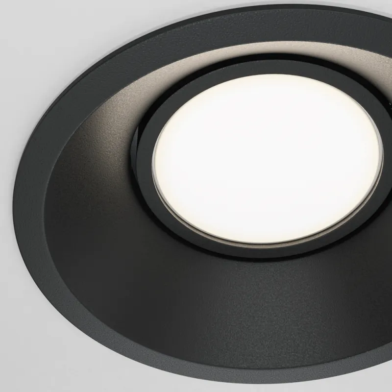 Downlight Incastrat Dot DL028-2-01B Maytoni GU10, Negru, Germania