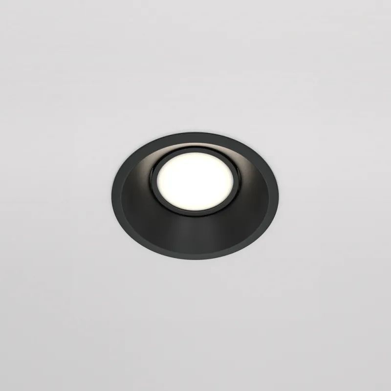 Downlight Incastrat Dot DL028-2-01B Maytoni GU10, Negru, Germania