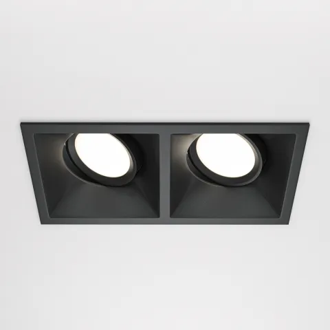 Downlight Incastrat Dot DL029-2-02B Maytoni GU10, Negru, Germania