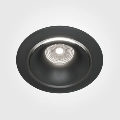 Downlight Incastrat Yin DL031-L12W4K-D-B Maytoni LED, Negru, Germania