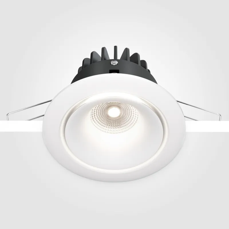 Downlight Incastrat Yin DL031-L12W4K-W Maytoni LED, Alb, Germania