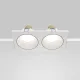 Downlight Incastrat Baie Zoom DL033-2-02W Maytoni GU10, Alb, Germania