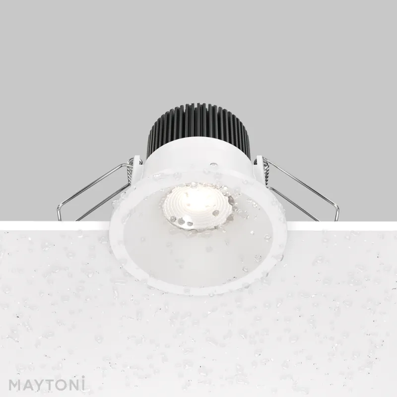 Downlight Incastrat Baie Zoom DL034-01-06W4K-D-W Maytoni LED, Alb, Germania