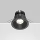 Downlight Incastrat Baie Zoom DL034-L12W4K-B Maytoni LED, Negru, Germania