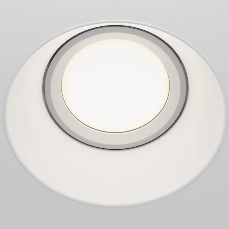 Downlight Incastrat Dot DL042-01-RD-W Maytoni GU10, Alb, Germania