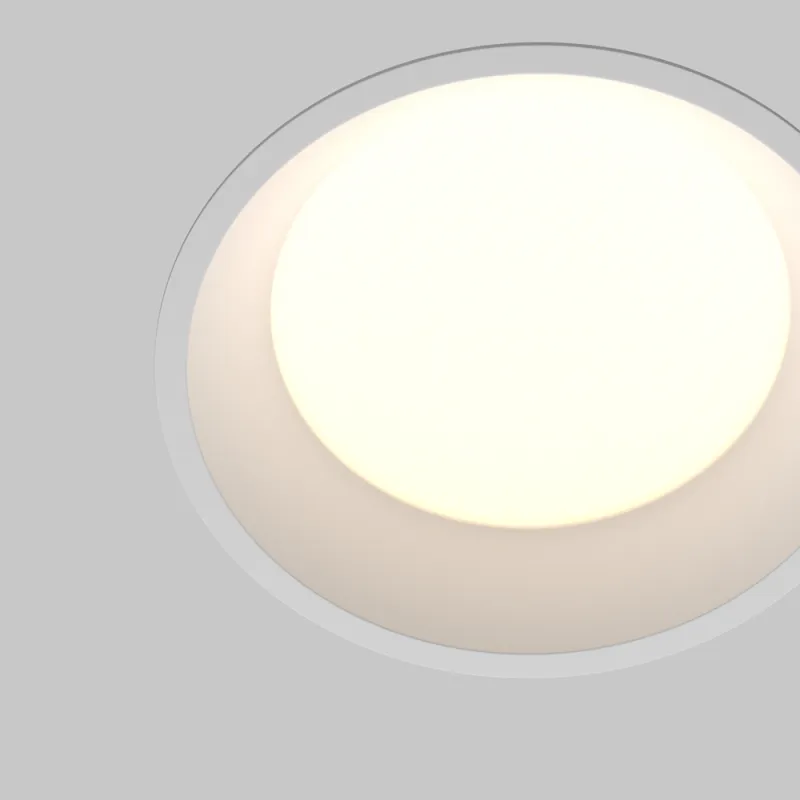Downlight Incastrat Exterior Okno DL055-12W3-4-6K-W Maytoni LED, Alb, Germania