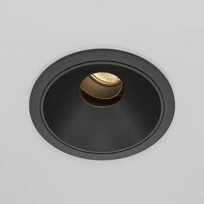 Downlight Incastrat Wise DL057-10W3K-B Maytoni LED, Negru, Germania
