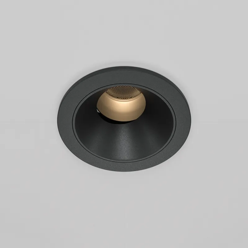 Downlight Incastrat Wise DL057-7W3K-B Maytoni LED, Negru, Germania