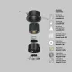 Downlight Incastrat Wise DL057-7W3K-B Maytoni LED, Negru, Germania