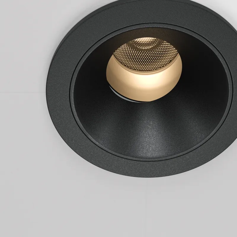 Downlight Incastrat Wise DL057-7W3K-B Maytoni LED, Negru, Germania