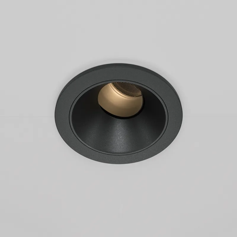 Downlight Incastrat Wise DL057-7W3K-B Maytoni LED, Negru, Germania