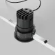 Downlight Incastrat Wise DL057-7W3K-B Maytoni LED, Negru, Germania