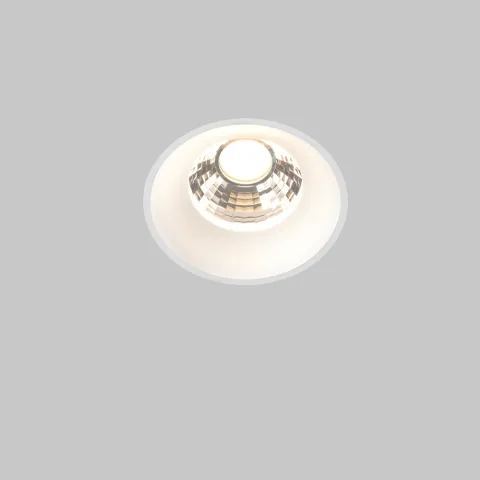 Downlight Incastrat Round DL058-12W3K-TRS-W Maytoni LED, Alb, Germania