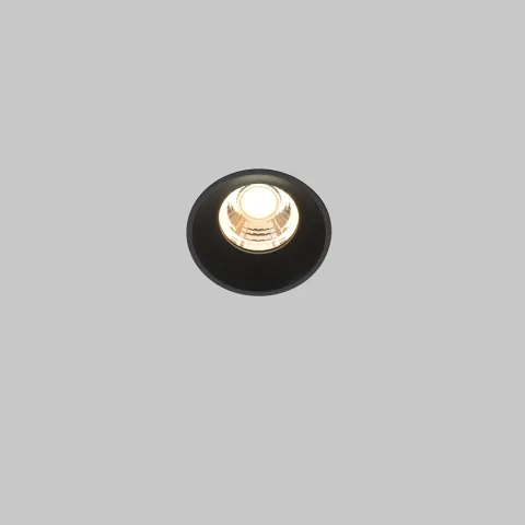 Downlight Incastrat Round DL058-7W3K-TRS-B Maytoni LED, Negru, Germania