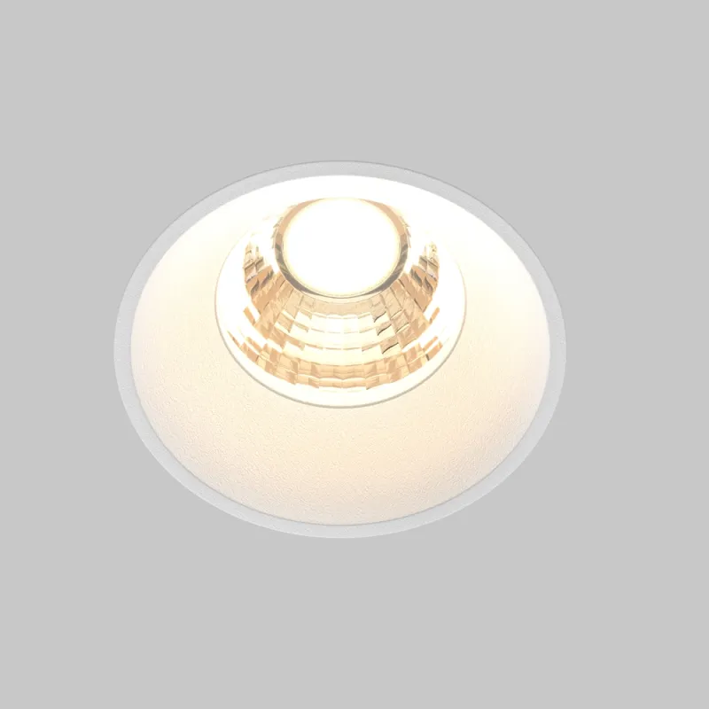 Downlight Incastrat Round DL058-7W3K-TRS-W Maytoni LED, Alb, Germania
