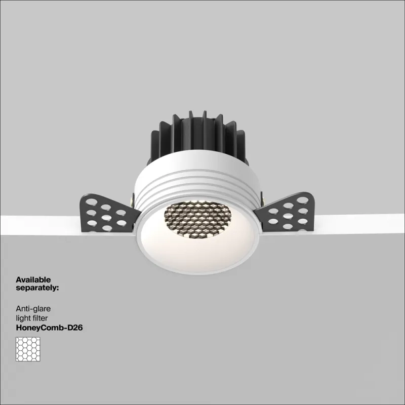 Downlight Incastrat Round DL058-7W3K-W Maytoni LED, Alb, Germania