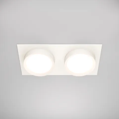 Downlight Incastrat Hoop DL086-02-GX53-SQ-W Maytoni GX53, Alb, Germania