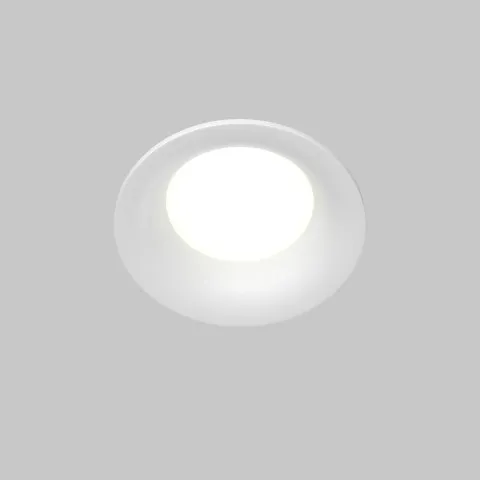 Downlight Incastrat Exterior Slim DL088-GU10-RD-W Maytoni GU10, Alb, Germania