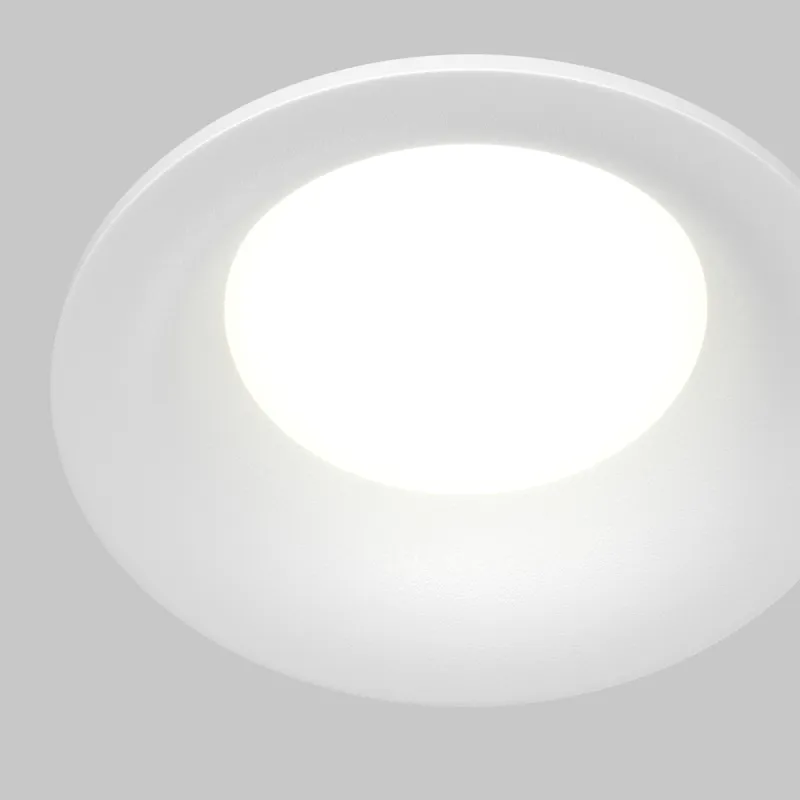 Downlight Incastrat Exterior Slim DL088-GU10-RD-W Maytoni GU10, Alb, Germania