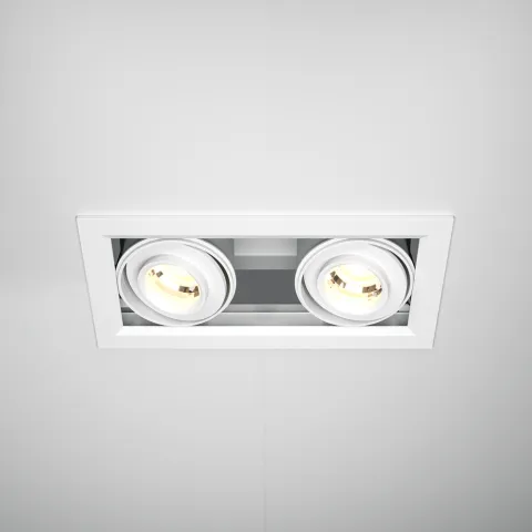 Downlight Incastrat Metal Modern DL093-02-10W3K-W Maytoni LED, Alb, Germania