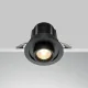 Downlight Incastrat Hidden DL095-01-10W3K-B Maytoni LED, Negru, Germania