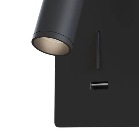 Aplica Mirax Maytoni LED, Negru, C041WL-L3B3K, Germania