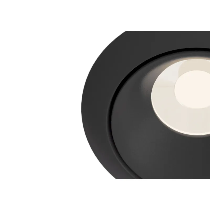 Downlight Incastrat Patrat Yin Maytoni GU10, Negru, DL030-2-01B, Germania