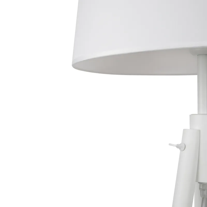 Lampadar Calvin Maytoni E27, Alb, Z177FL-01W, Germania