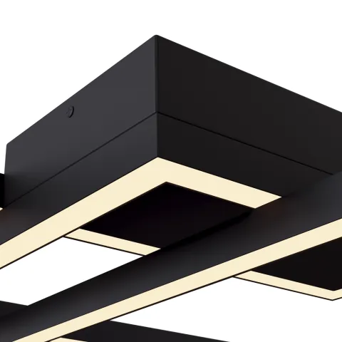 Plafoniera Line MOD016CL-L80BK Maytoni LED, Negru, Germania