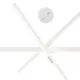 Suspensie Origami MOD163PL-L38W4K1 Maytoni LED, Alb, Germania