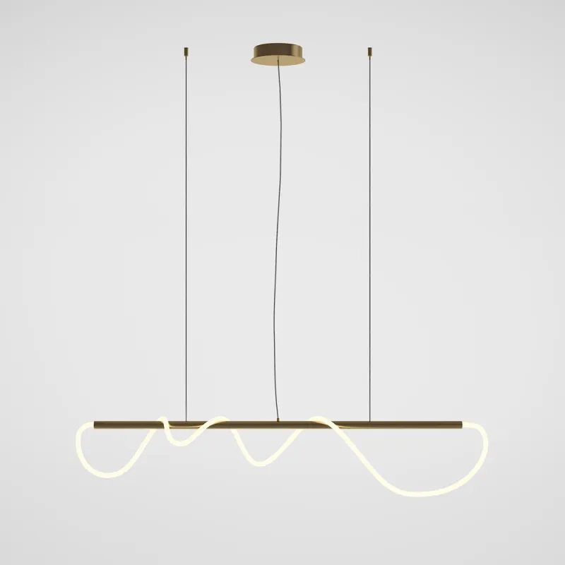 Suspensie Tau MOD166PL-L30G3K Maytoni LED, Auriu, Germania