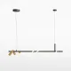 Suspensie Tau MOD166PL-L30GB3K Maytoni LED, Alb, Germania