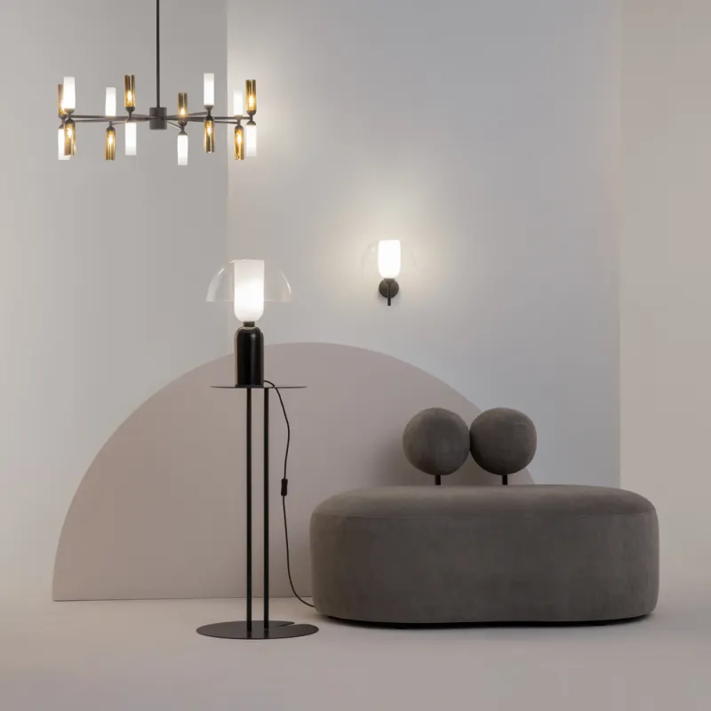 Veioza Memory MOD177TL-01B Maytoni E14, Negru, Germania