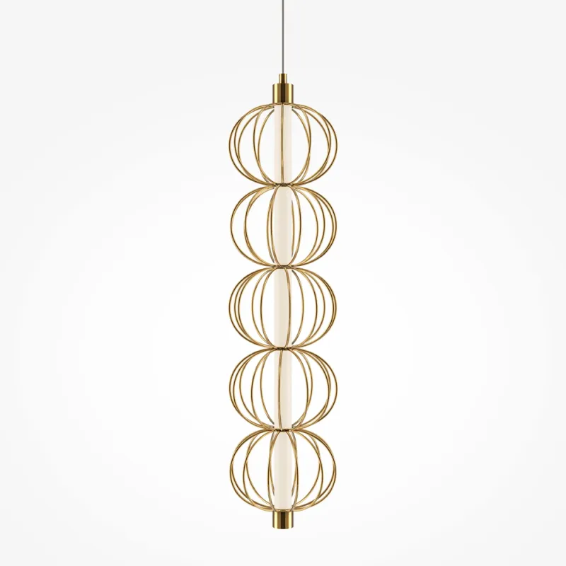 Pendul Golden Cage MOD216PL-L10G3K Maytoni LED, Auriu, Germania
