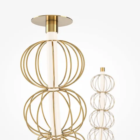 Suspensie Golden Cage MOD216PL-L42G3K Maytoni LED, Auriu, Germania